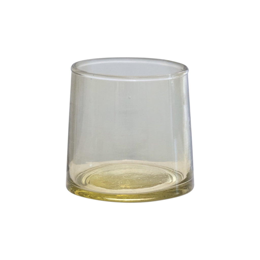 Hand-Blown Green Glass Tumbler | 6 oz