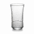 Hand-Blown Ribbed Drinking Glass