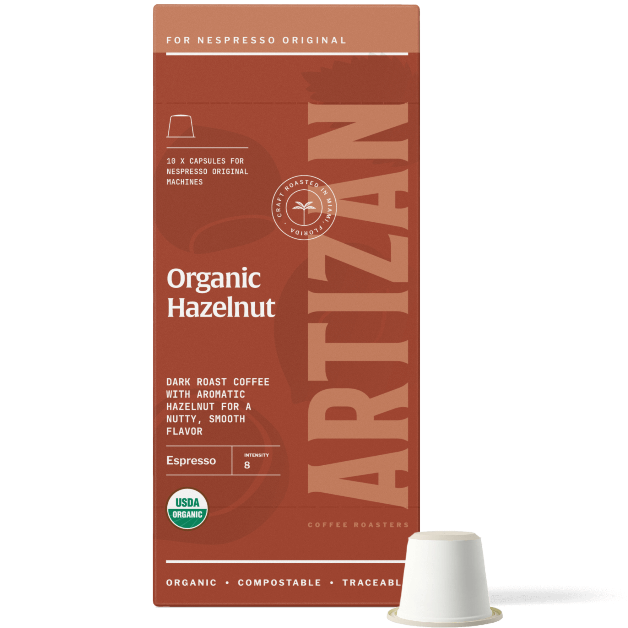 Organic Hazelnut - Espresso