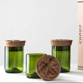 Hiliki Jar - Dark Green - Medium (set of 2)