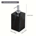Hotel Bathroom Hand Sanitizer Refillable Bottle Simple and High-end Press Bottle Lotion Bottle Shampoo Shower Gel Empty Bottle