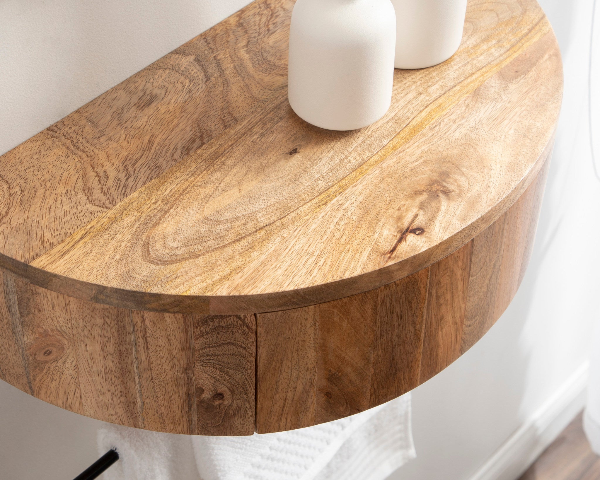 Reid Floating Wood Side Table