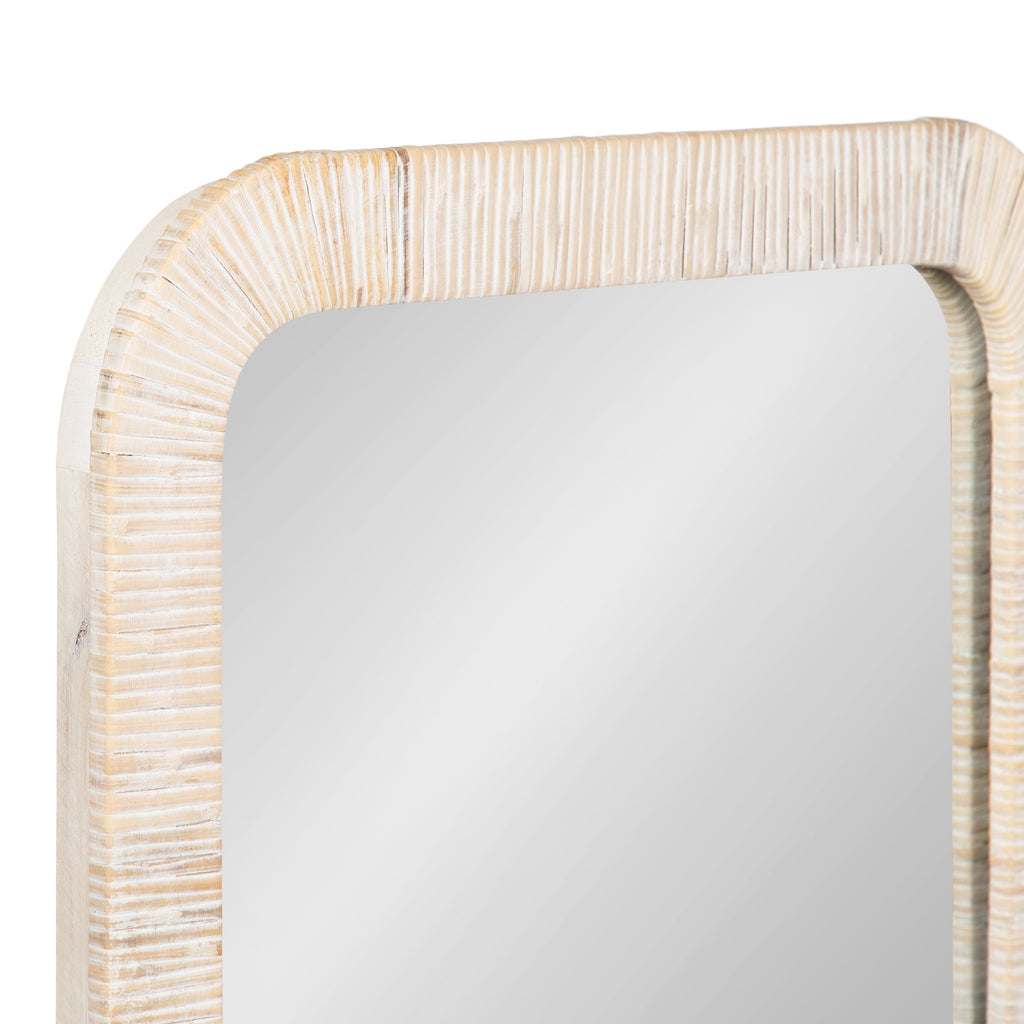 Rahfy Rectangle Framed Wall Mirror