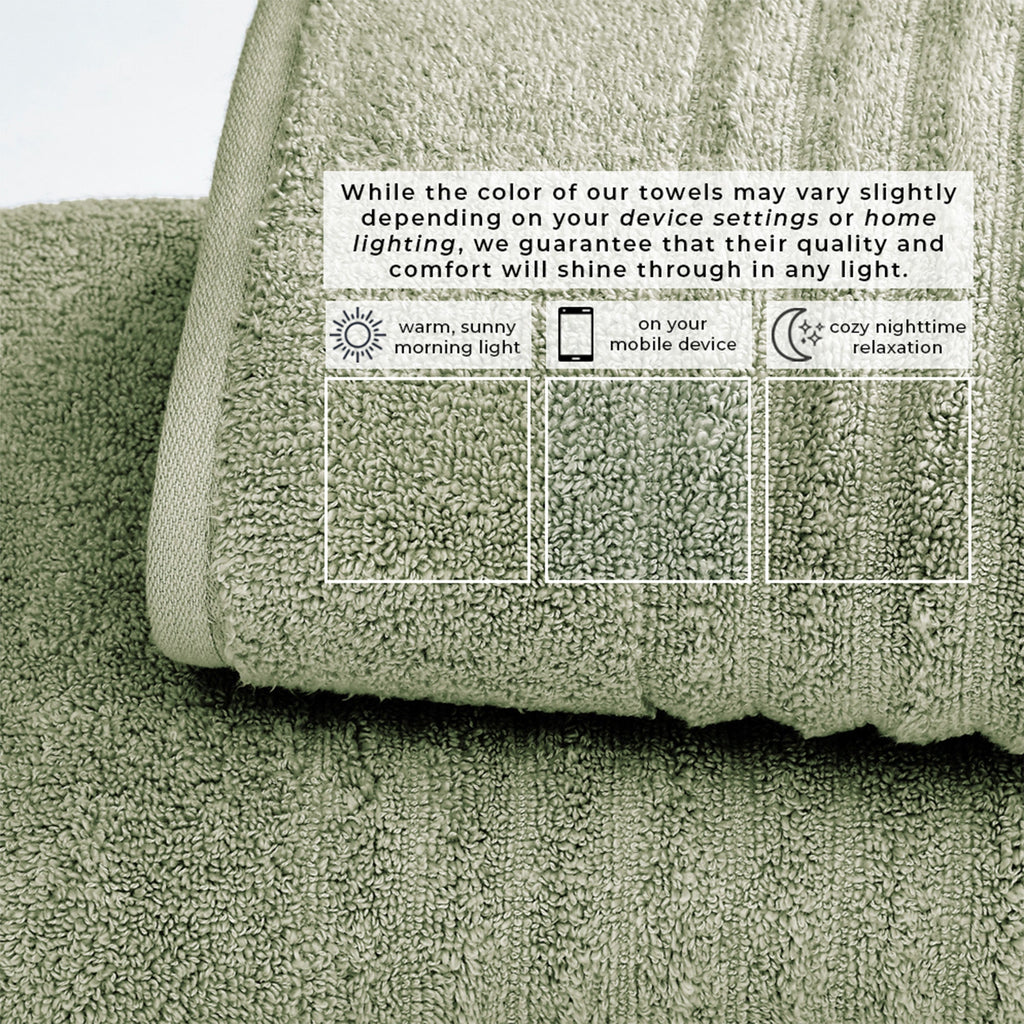 Luxury Combed Cotton Bath Towel Set - Karina Collection