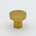 Brushed Brass "Lounge" Cabinet Knob and Wire Drawer Pulls