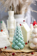 Bubble Christmas Tree Candle – Hand-Poured All-Natural Soy Wax – Holiday Decorative Gift Candle