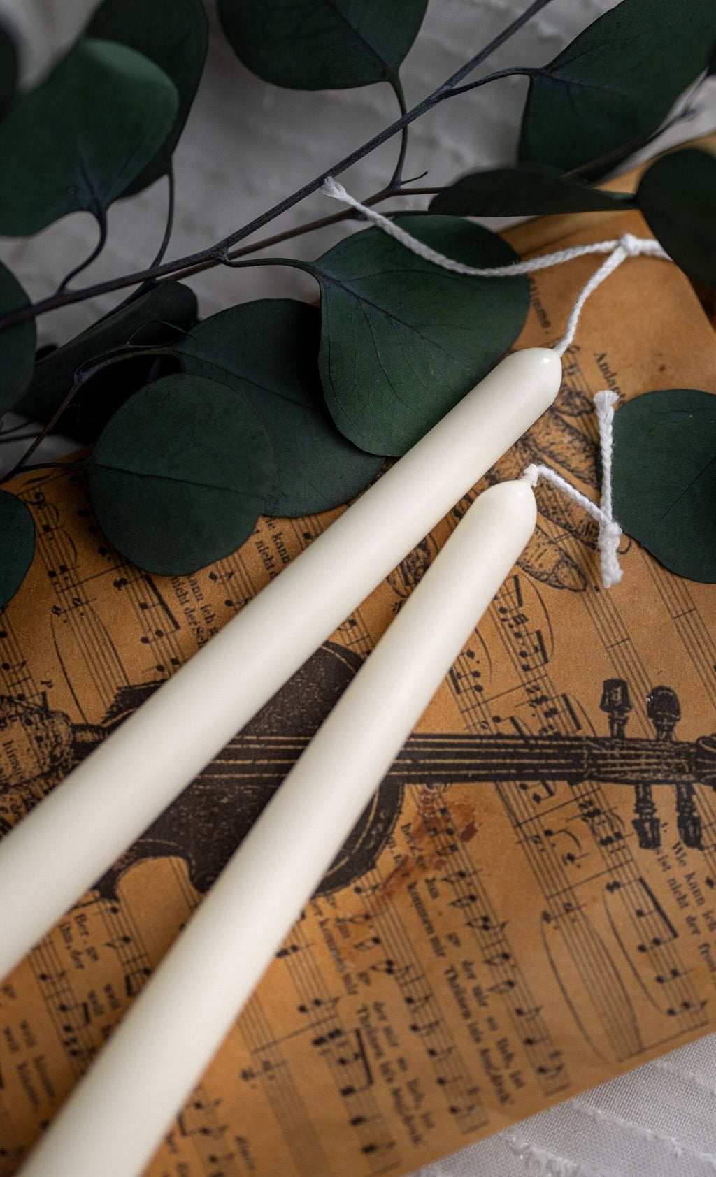 Hand-Poured Soy Taper Candle