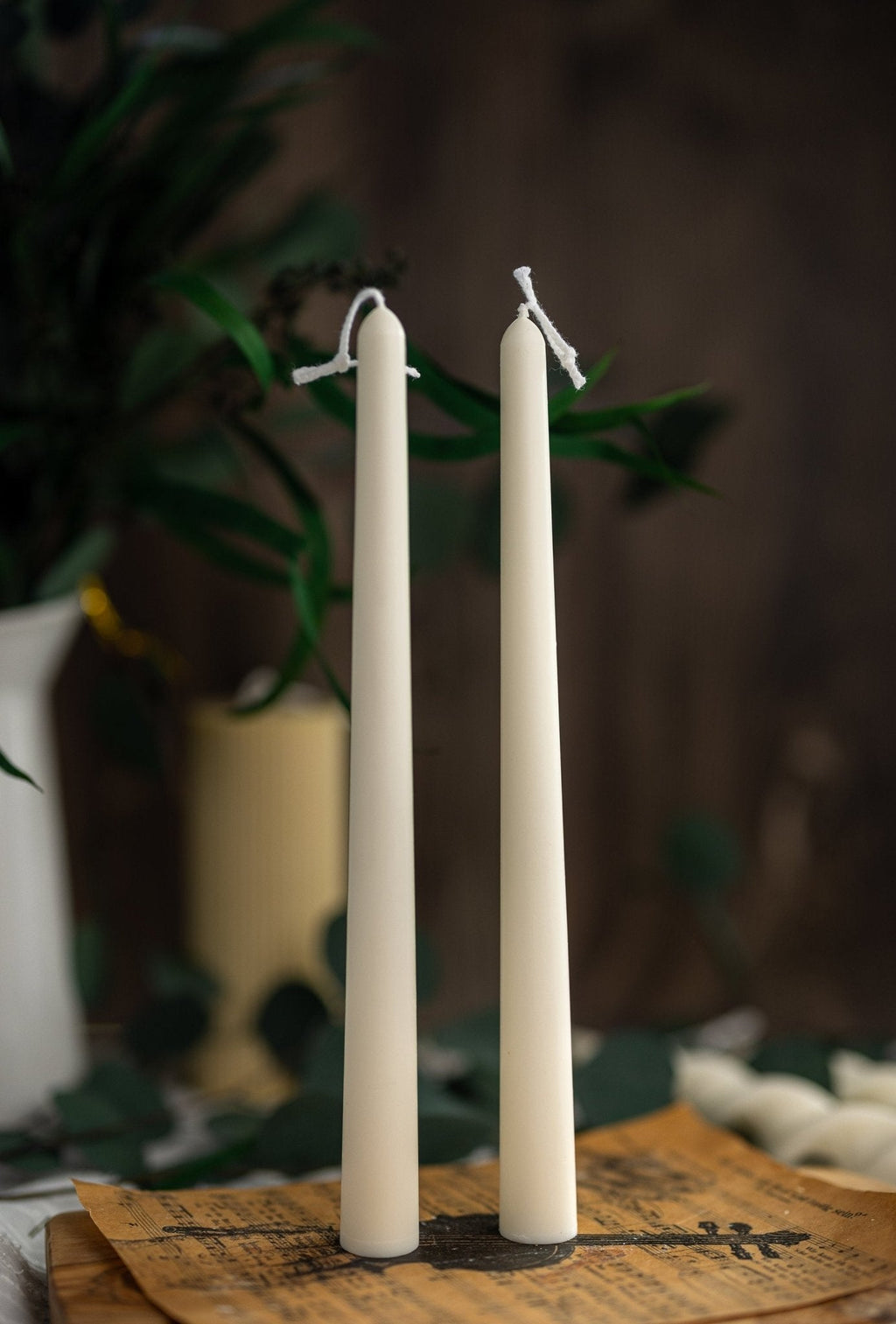 Hand-Poured Soy Taper Candle