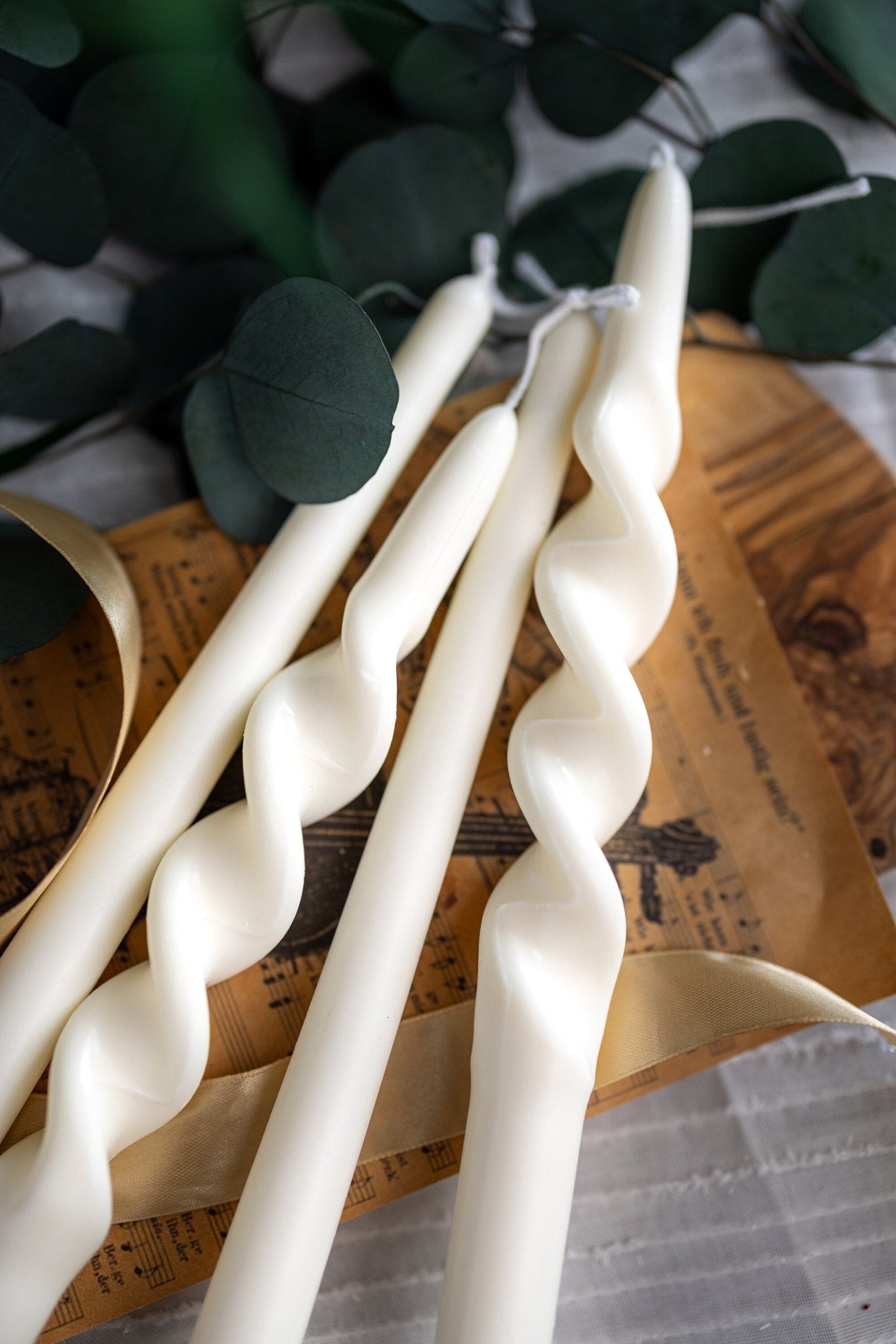 Hand-Poured Soy Taper Candle