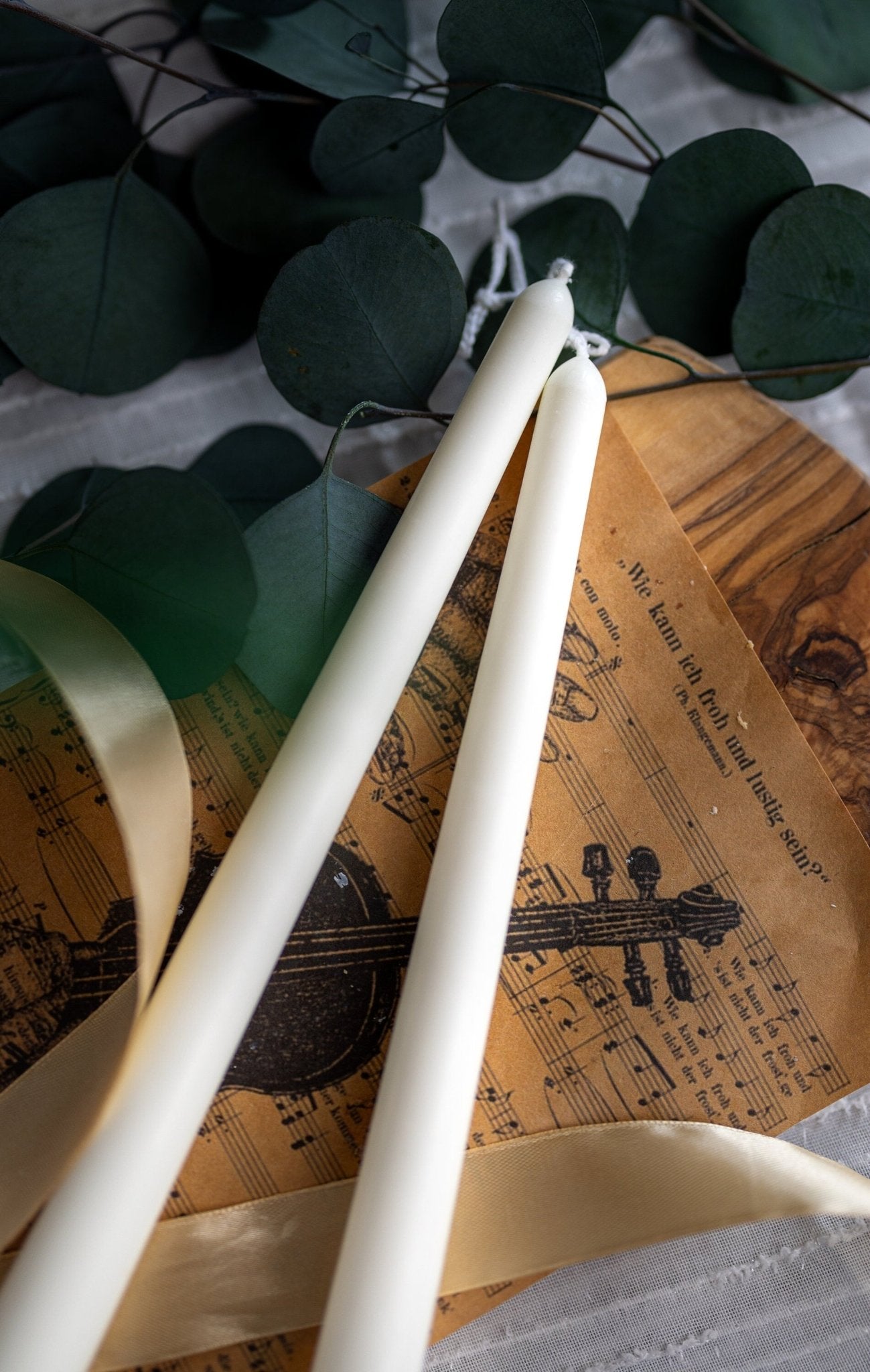 Hand-Poured Soy Taper Candle