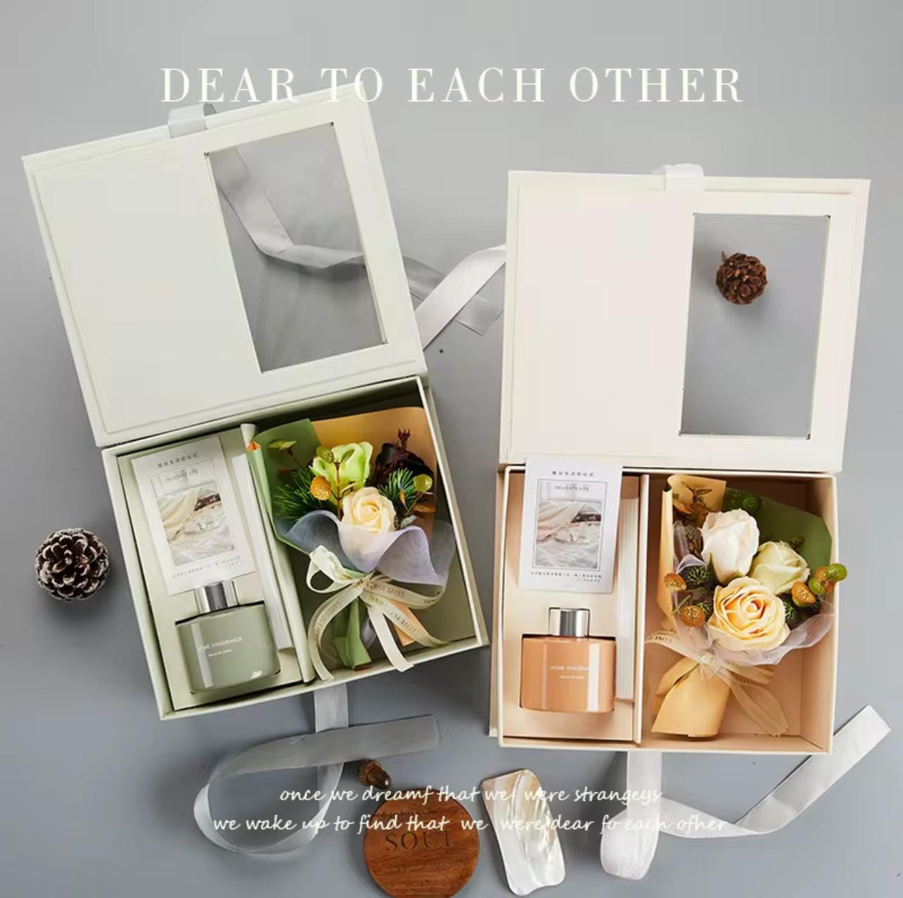 Rose Reed Diffuser Gift Set