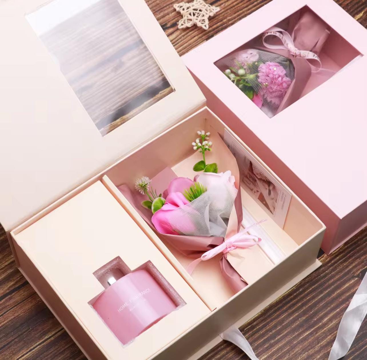 Rose Reed Diffuser Gift Set