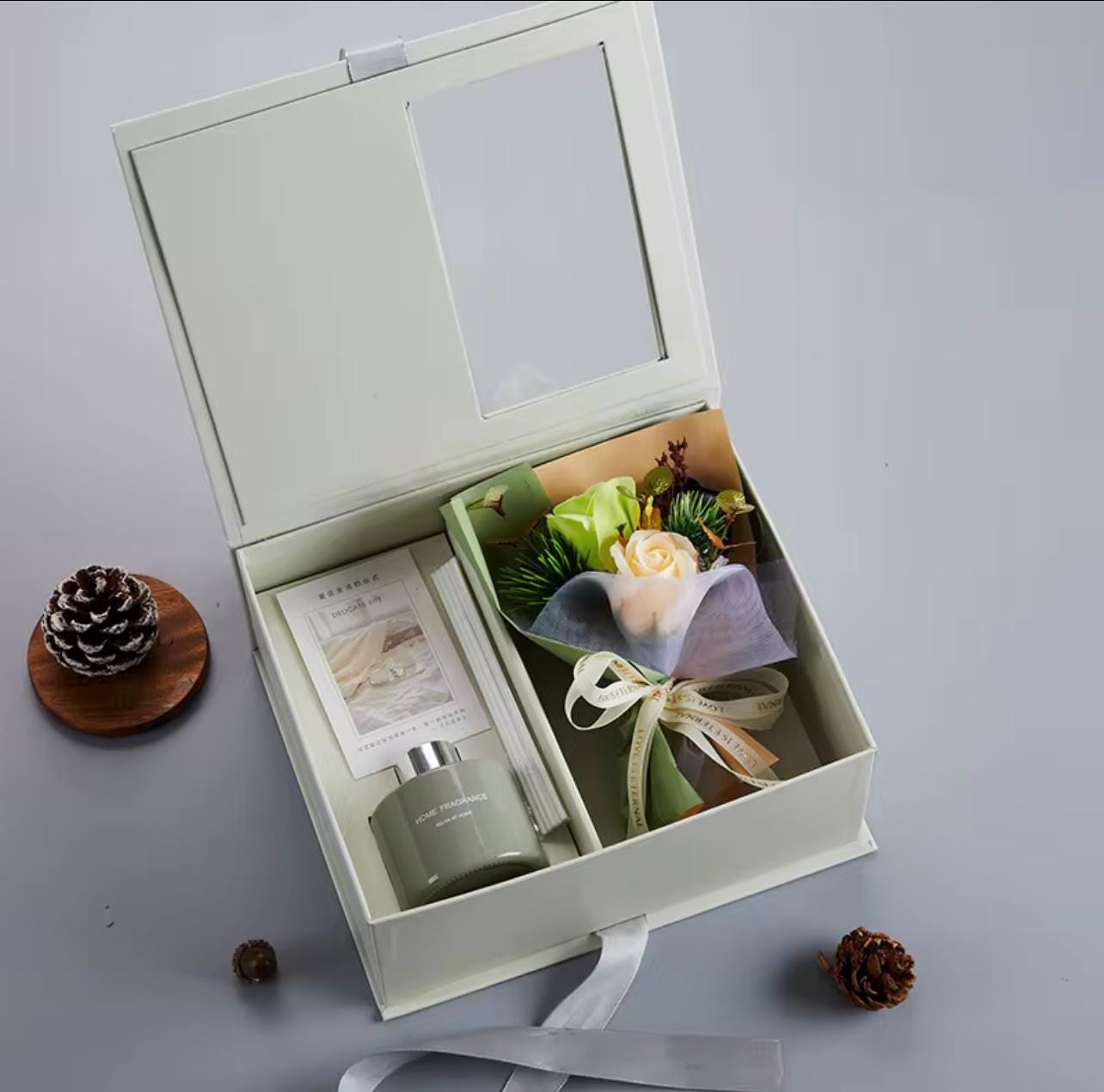 Rose Reed Diffuser Gift Set