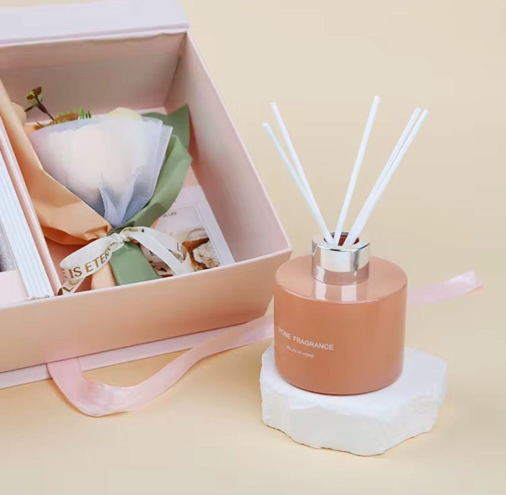 Rose Reed Diffuser Gift Set