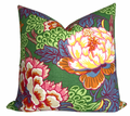 Honshu Pillow Cover in Green, Thibaut Pillows