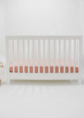 Peony Ribbed Crib Sheet