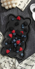 Scallop Medium Tray - Black