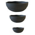 Wavy Bowl Set - Solid Grey