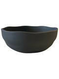 Large Wavy Bowl - Solid Grey