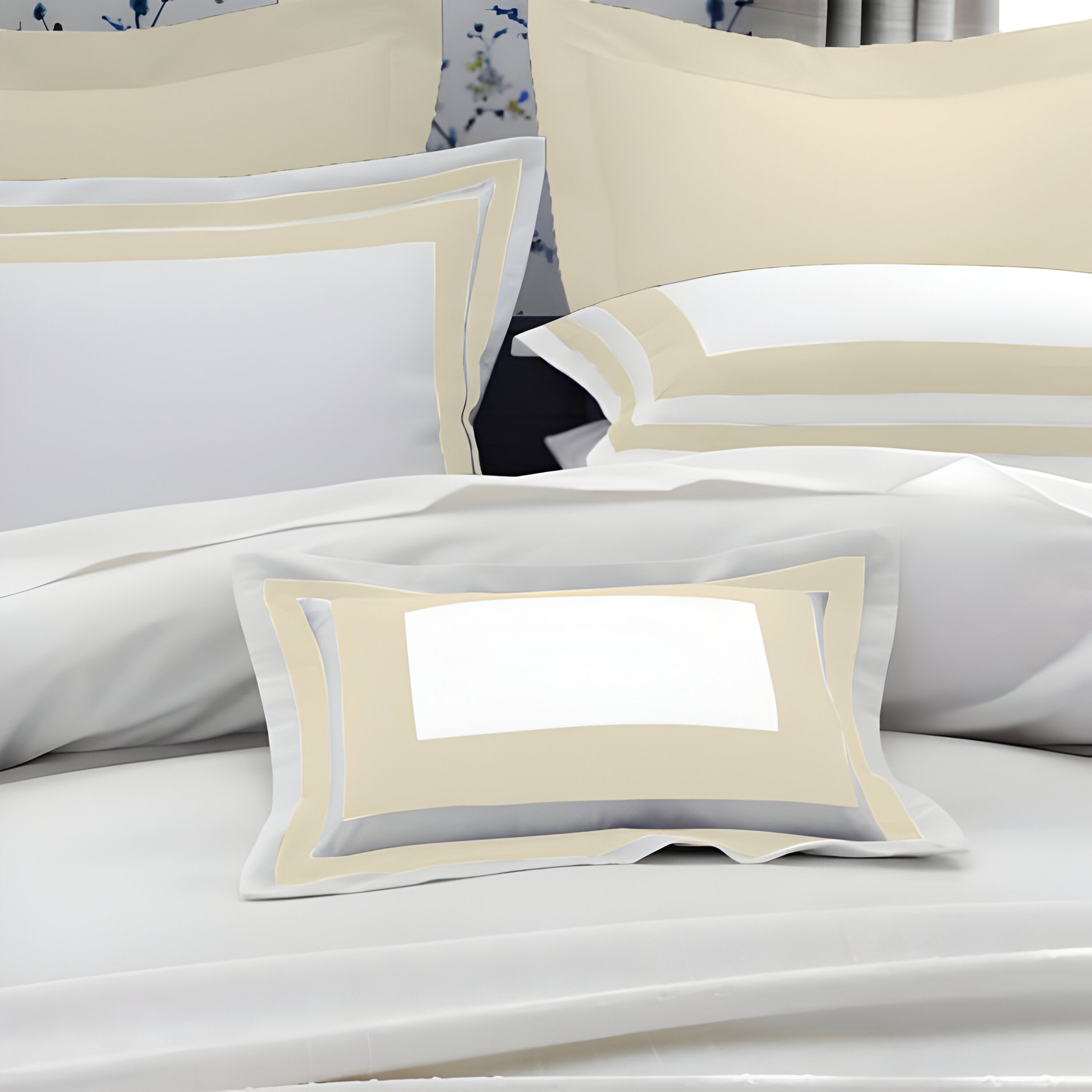 400TC Cotton Sateen Double Border Frame Duvet Cover Set