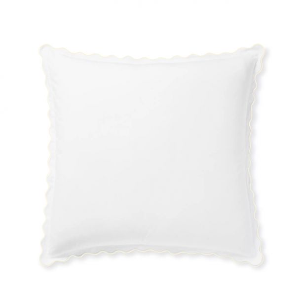 400TC Cotton Sateen Scallop-Embroidery Duvet Cover Set