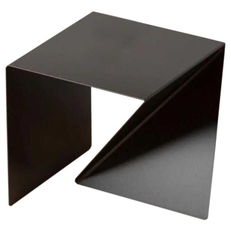 Japanese Style Asymmetrical Metal Coffee Table