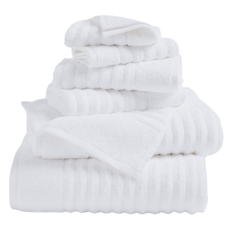 Cove Ribbed Combed Cotton Bath Towel Set