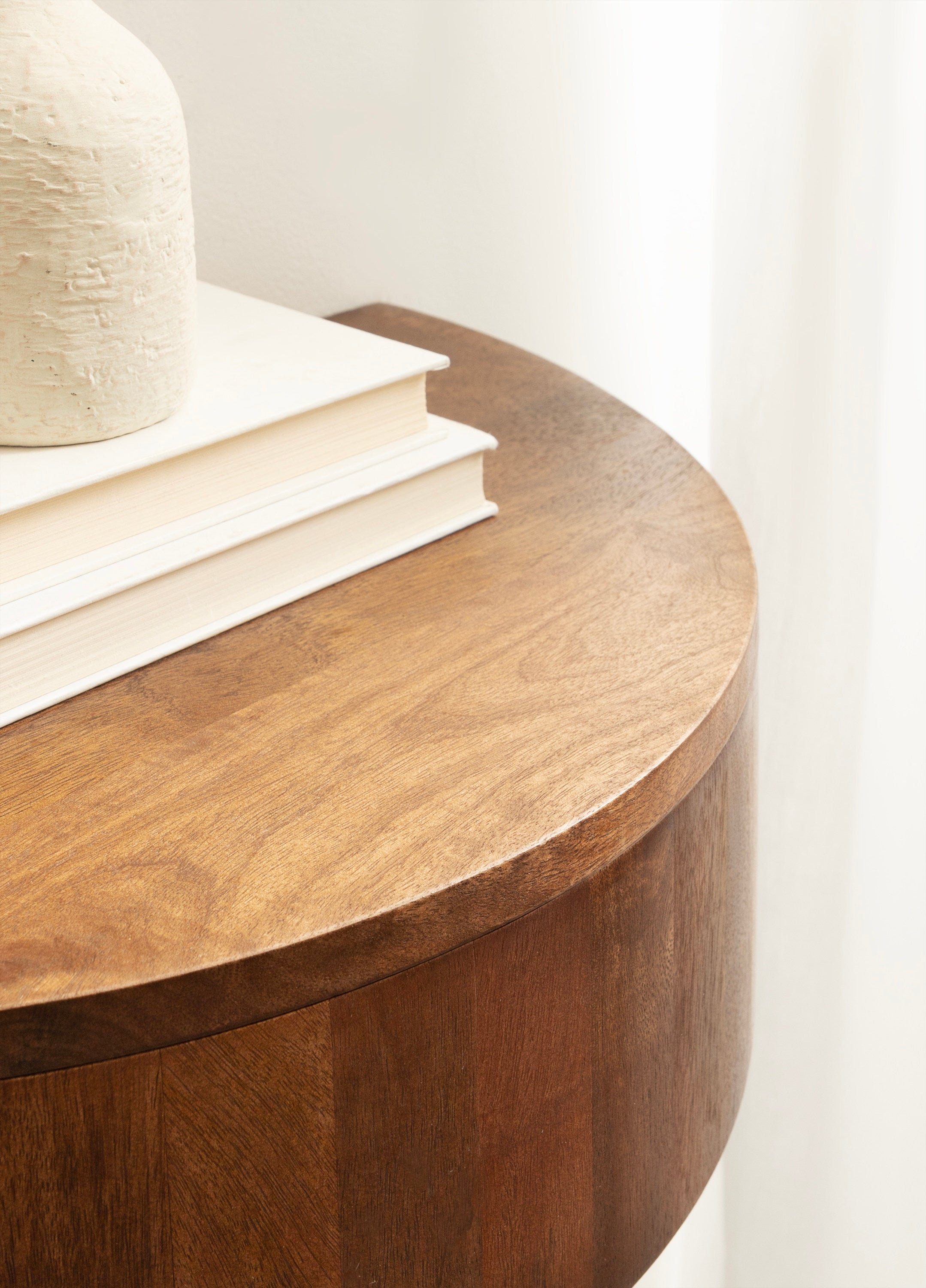 Reid Floating Wood Side Table