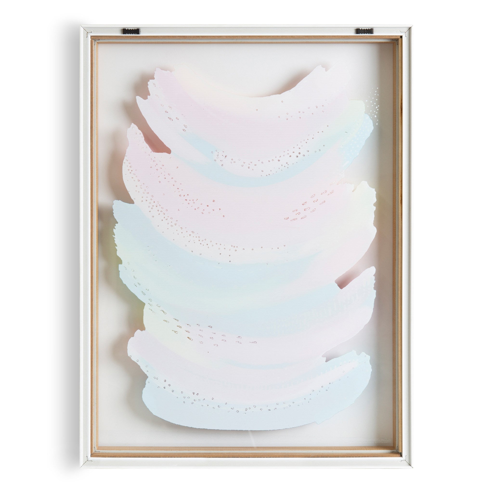 Blake Bright Abstract Framed Printed Art by Jessi Raulet of Ettavee