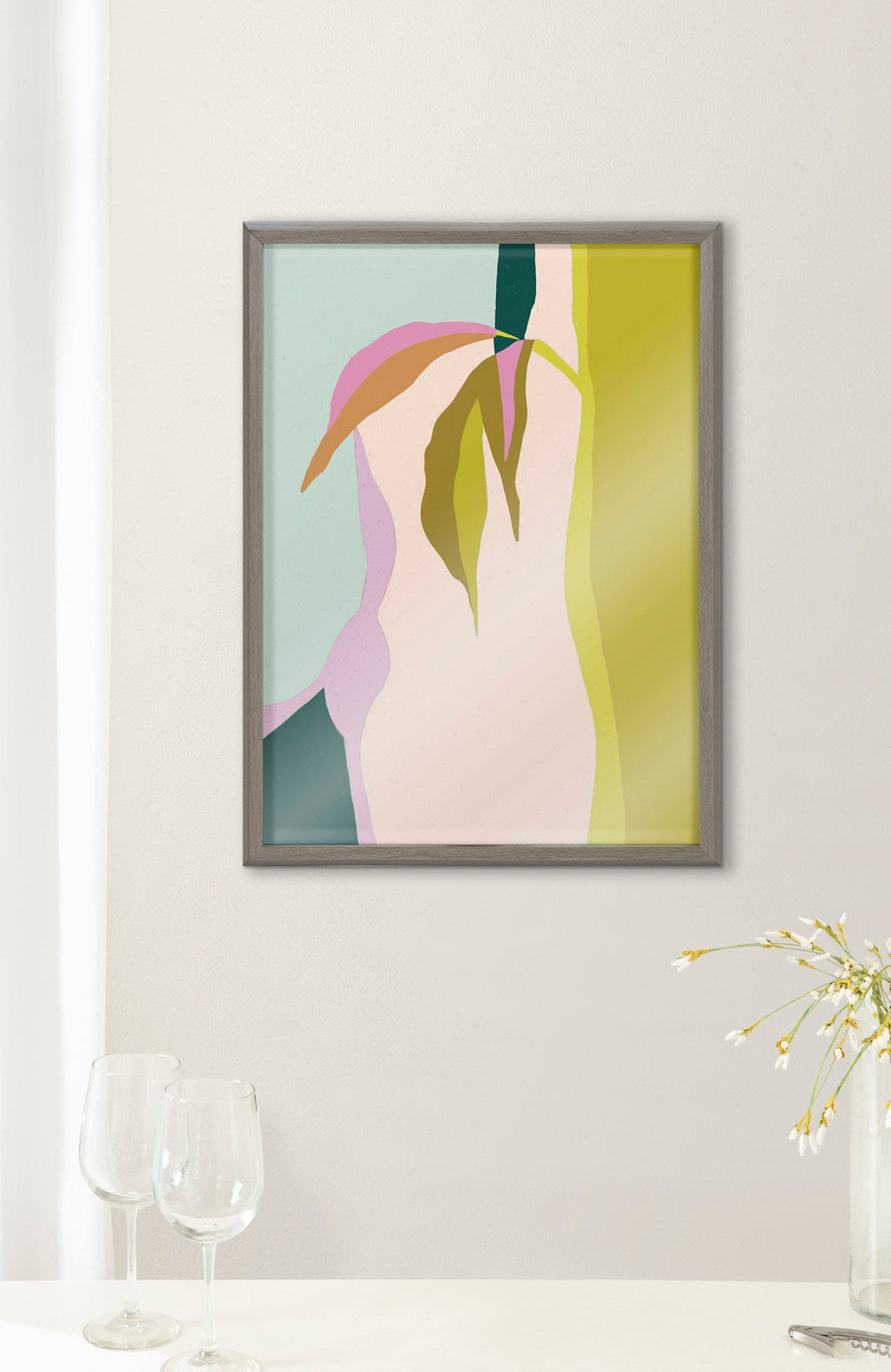 Blake Delight In The Moment 2 Framed Printed Glass by Alicia Schultz