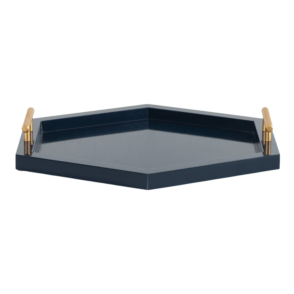 Halsey Hexagon Decorative Tray