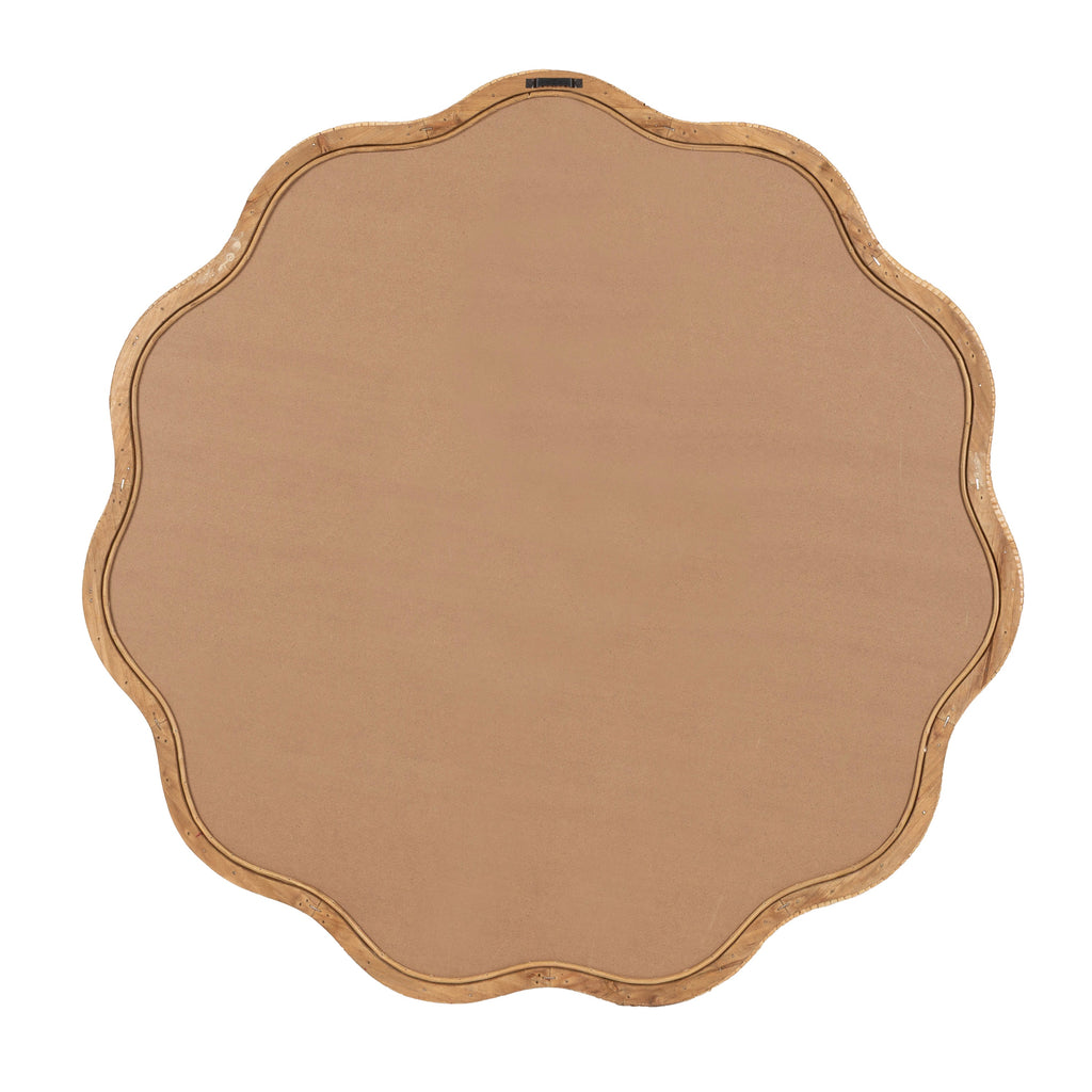 Rahfy Scallop Framed Wall Mirror