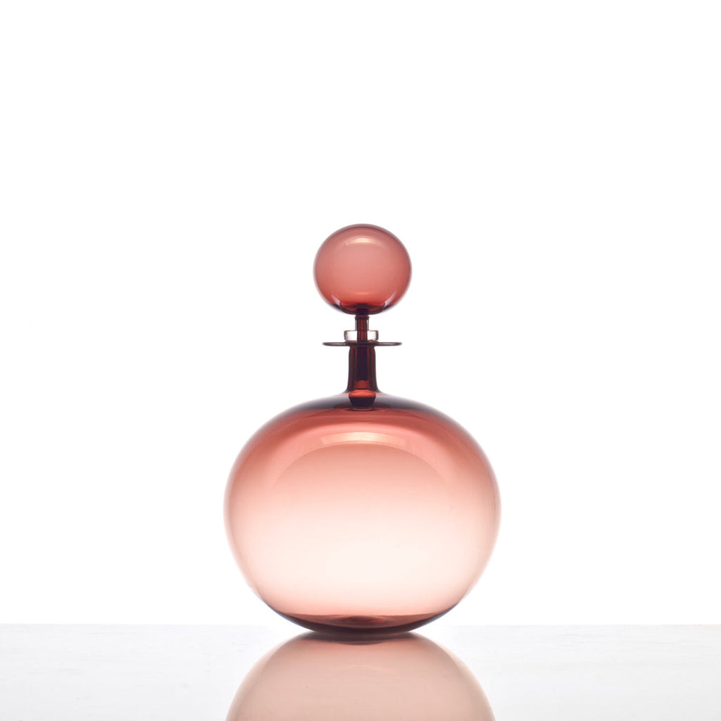Large Low Round Decanter