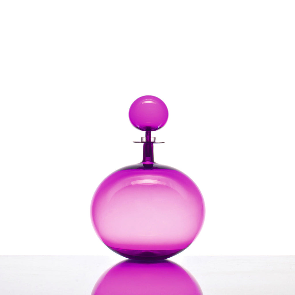 Large Low Round Decanter