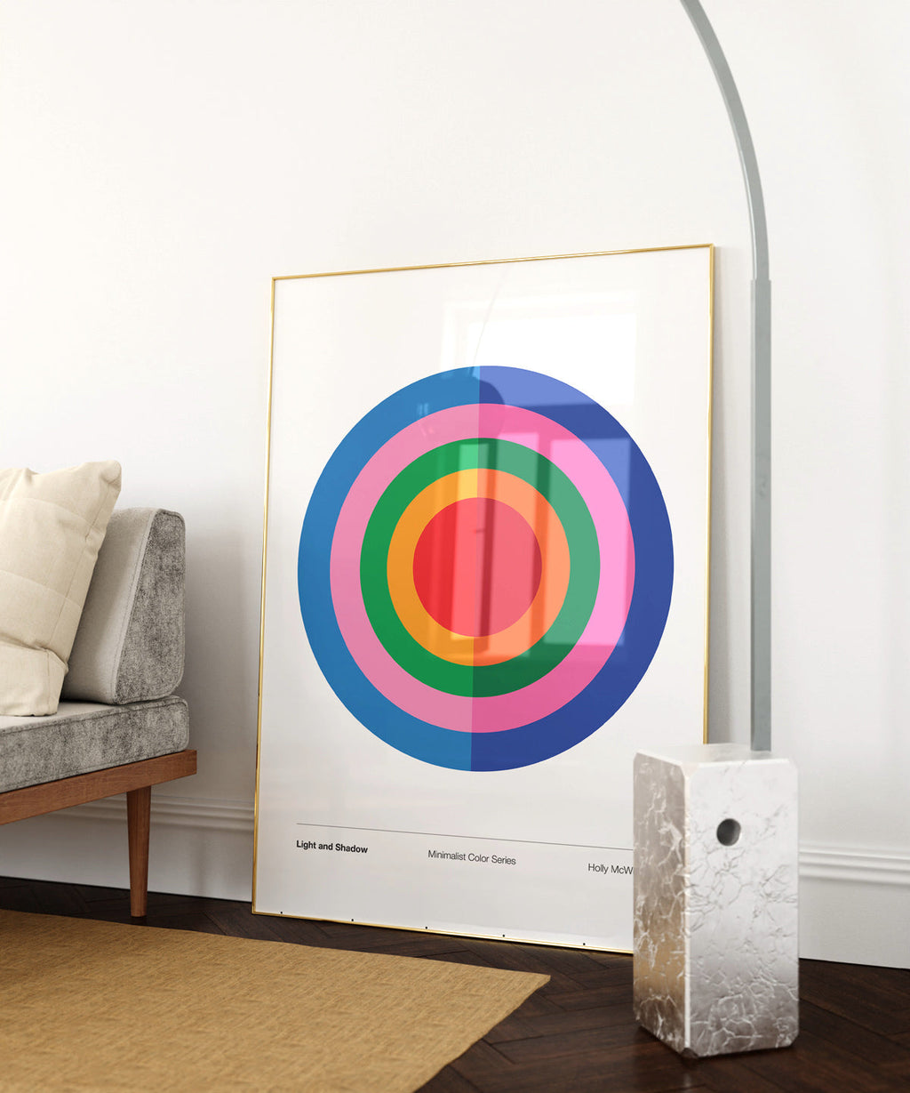 LIGHT AND SHADOW Framed Art Print by Holly McWhorter