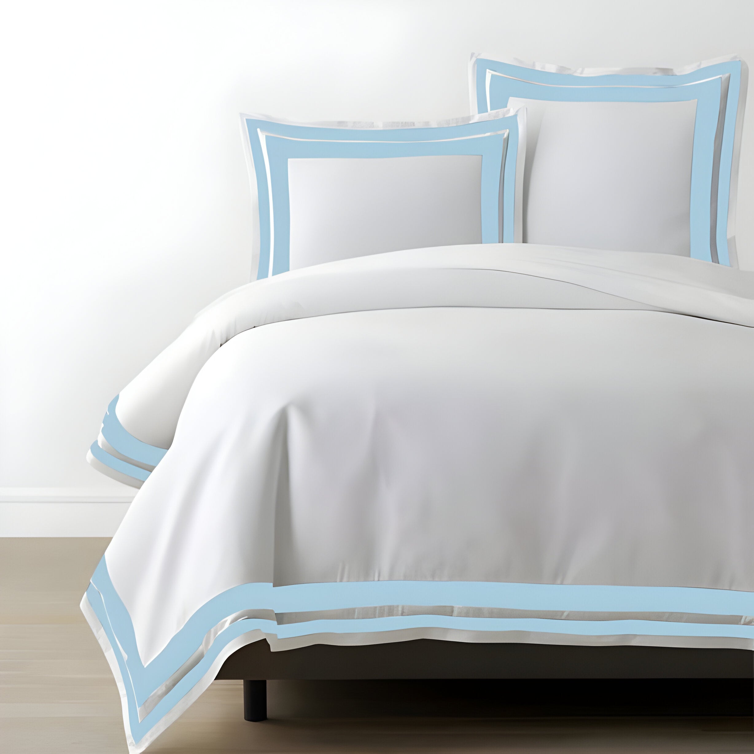 400TC Cotton Sateen Double Border Frame Duvet Cover Set
