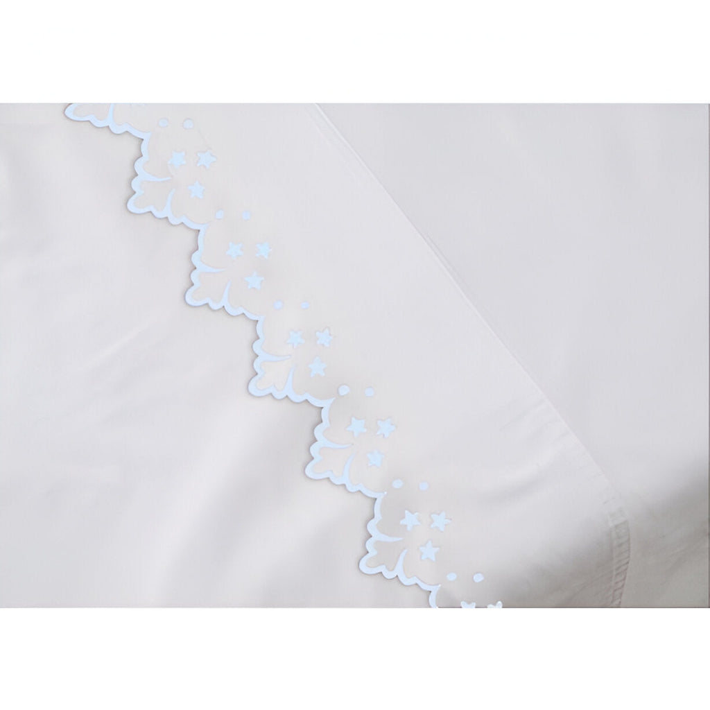 Elegant Flower Embroidered Duvet Cover Set