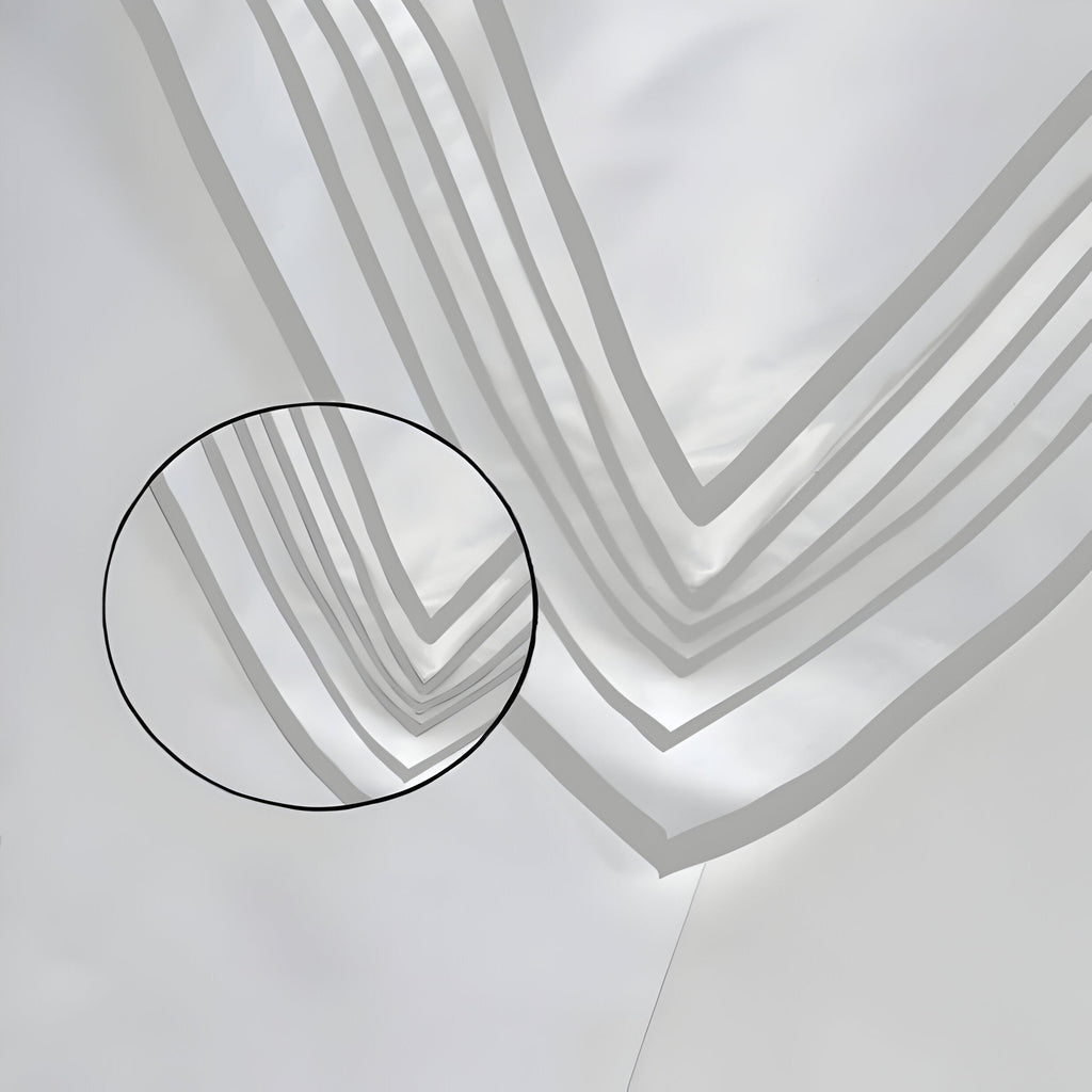Smart Border 400TC Cotton Embroidery Sateen Solid Duvet Cover Set