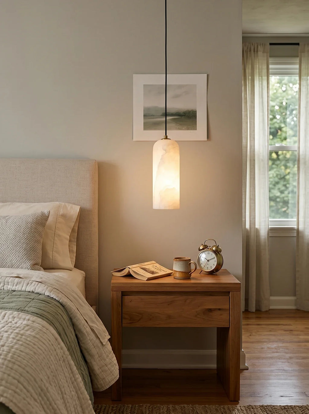 Monty Alabaster Pendant Lamp
