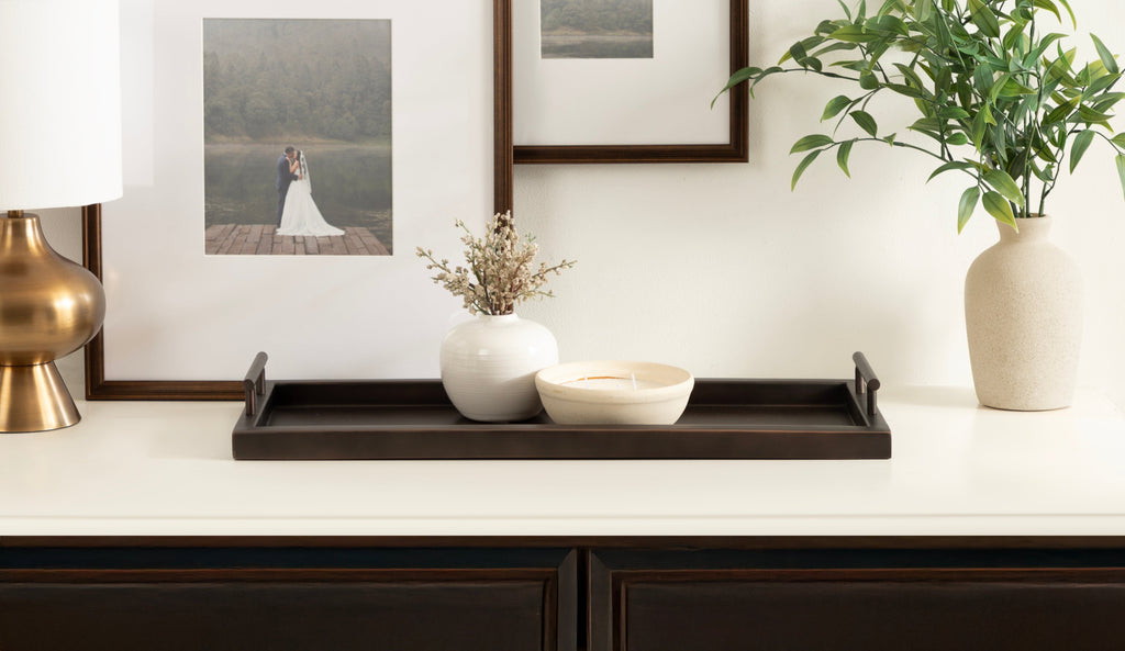 Halsey Rectangle Decorative Tray