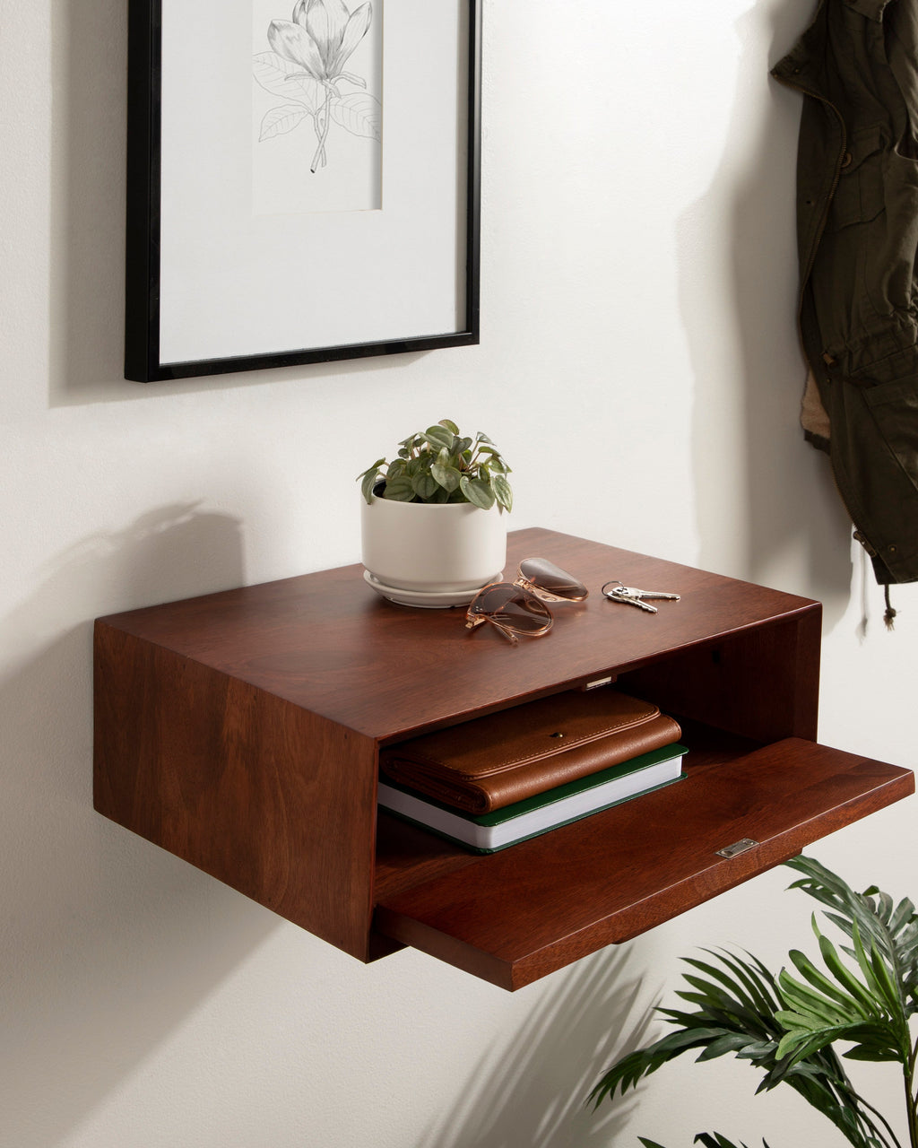 McCutcheon Wood Storage Shelf