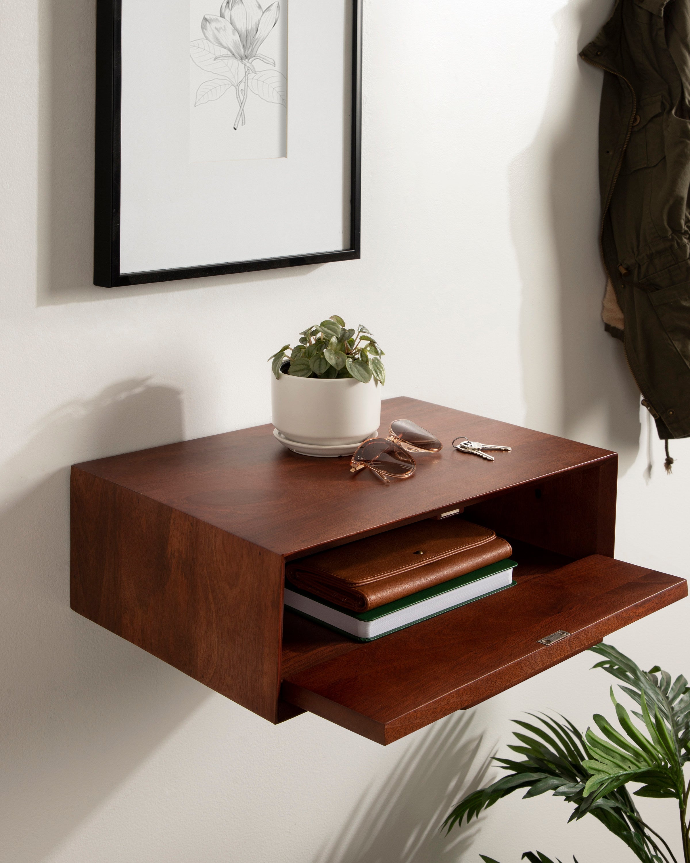 McCutcheon Wood Storage Shelf
