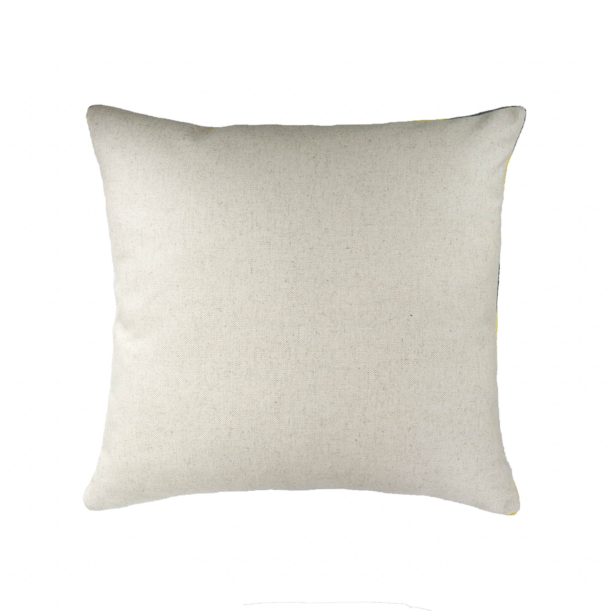 Madonna Silk Velvet Ikat Throw Pillow Cover, 20 x 20