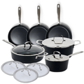Ceramic Nonstick Cookware Set, 12-Piece