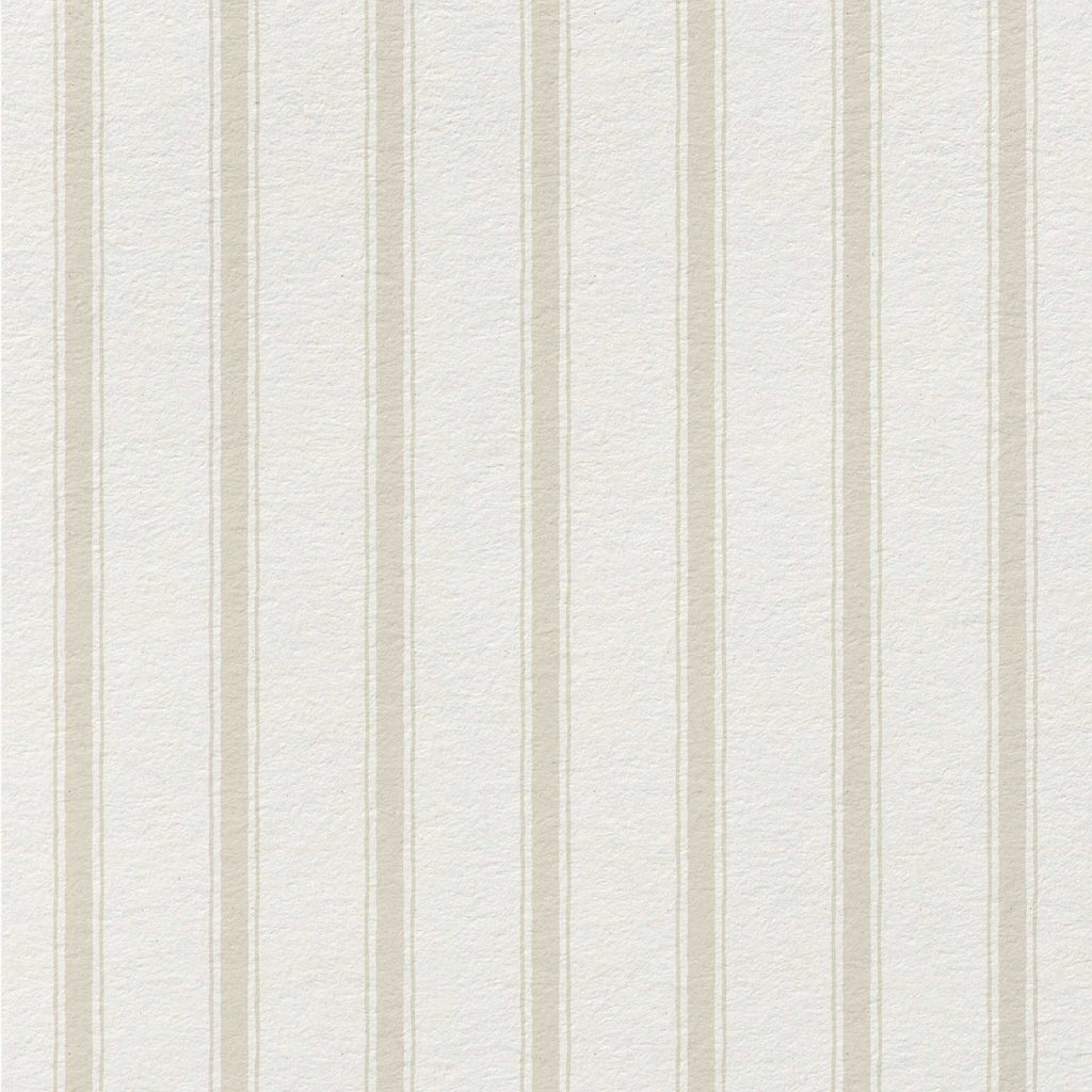 Moulding Line Wallpaper in Pale Cream