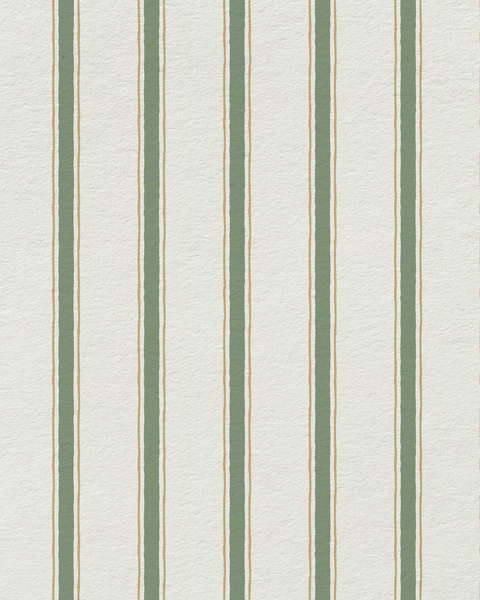 Moulding Line Wallpaper in Soft Sage