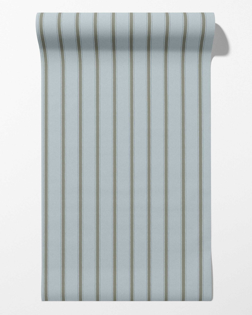 Moulding Line Wallpaper in Stone Blue
