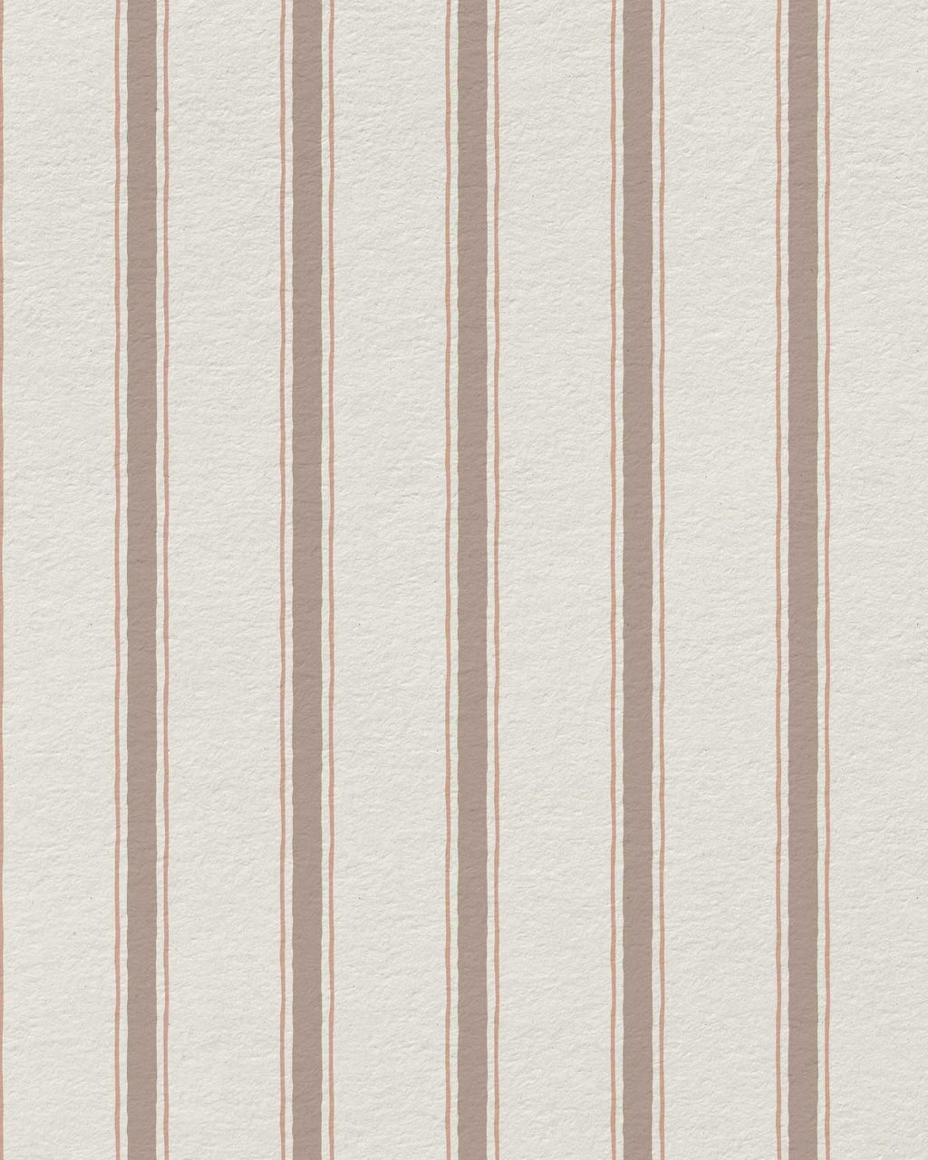 Moulding Line Wallpaper in Vintage Rose