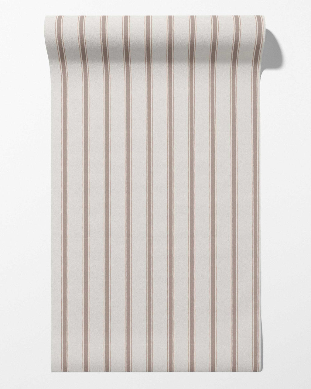 Moulding Line Wallpaper in Vintage Rose
