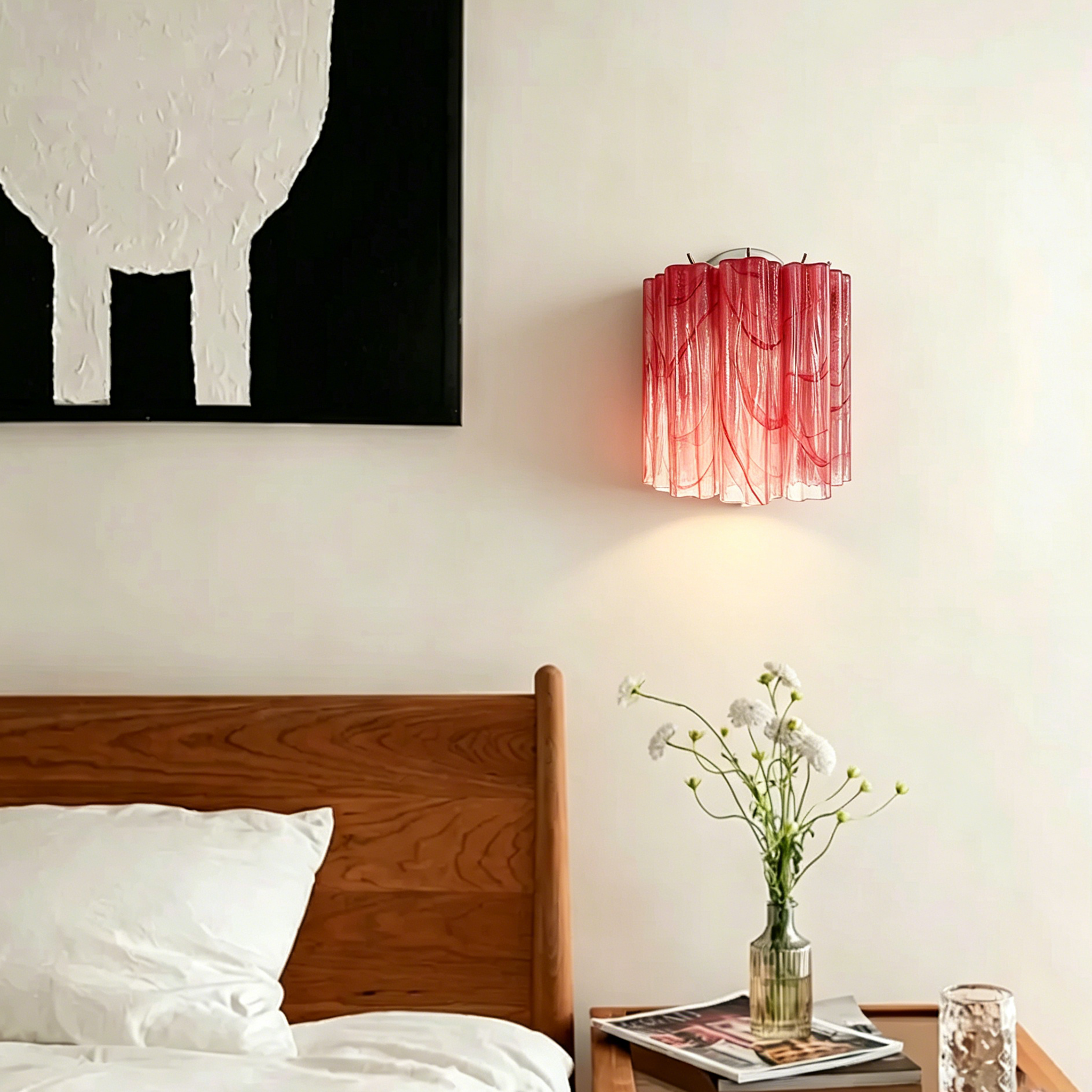 Murano Glass Tube Wall Lamp